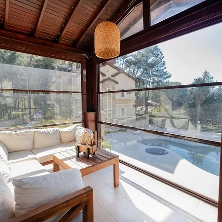 Great House With Shared Pool And Balcony In Gocek Villa *